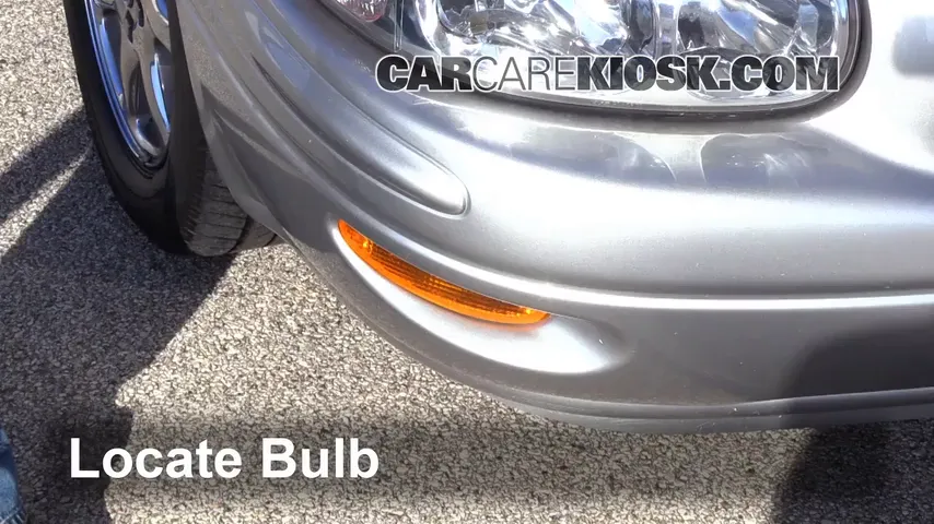 2004 Buick LeSabre Custom 3.8L V6 Luces Luz de giro delantera (reemplazar foco)